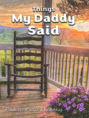 cover image of Things My Daddy Said